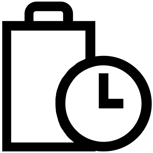 Clock free icon Clock free icon