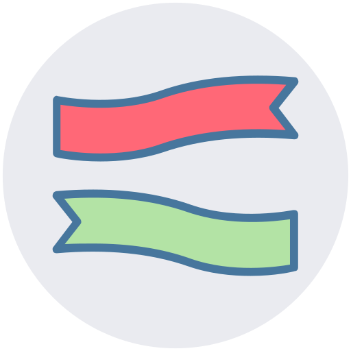 Ribbon free icon