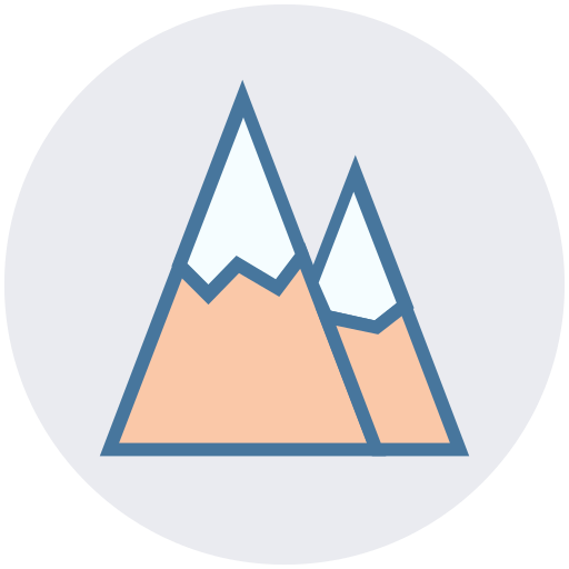 montaña icono gratis