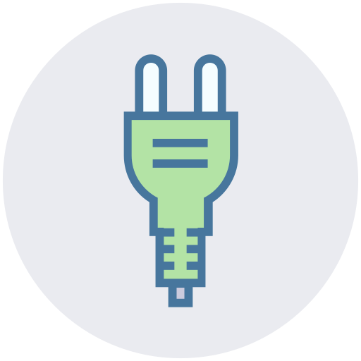 Plug free icon