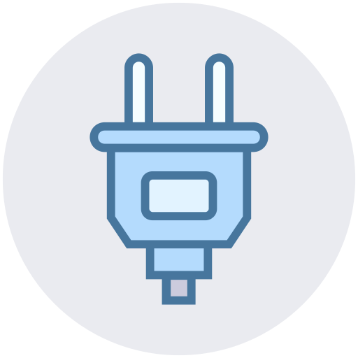 Plug free icon