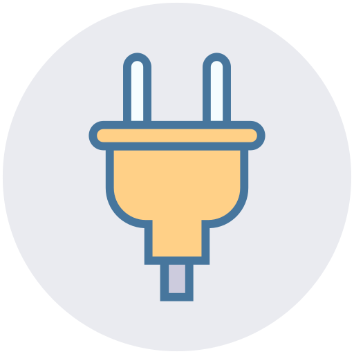 Plug free icon