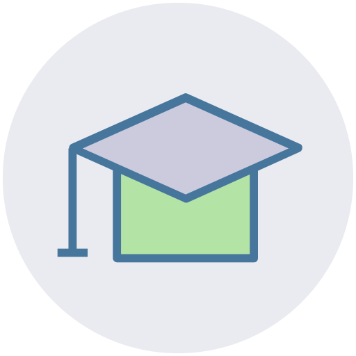 graduación icono gratis