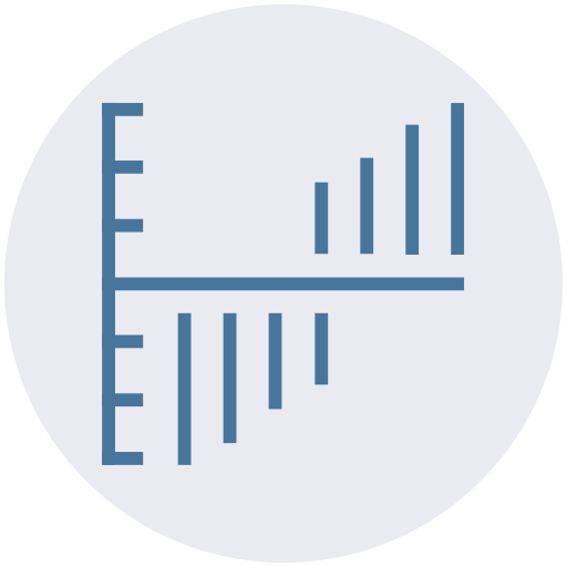 Chart free icon