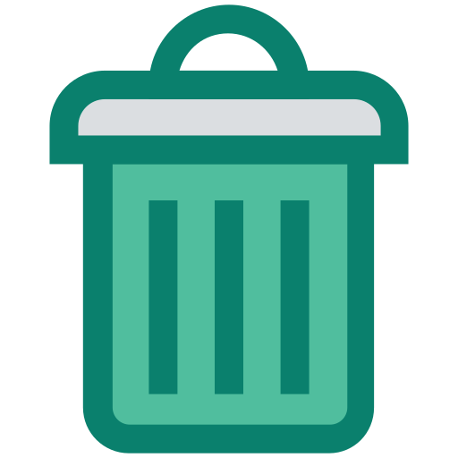 contenedor de basura icono gratis