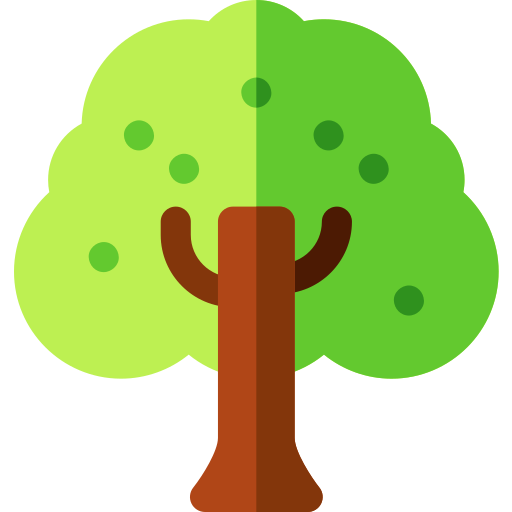 Tree Basic Rounded Flat icon