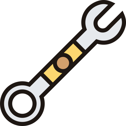 Llave inglesa icono gratis