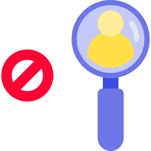 Not search free icon Not search free icon