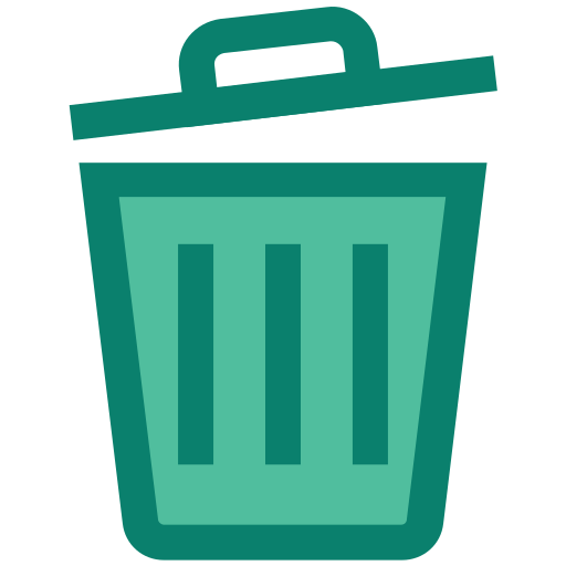 papelera de reciclaje icono gratis