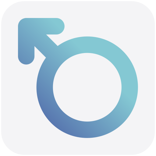 signo masculino icono gratis