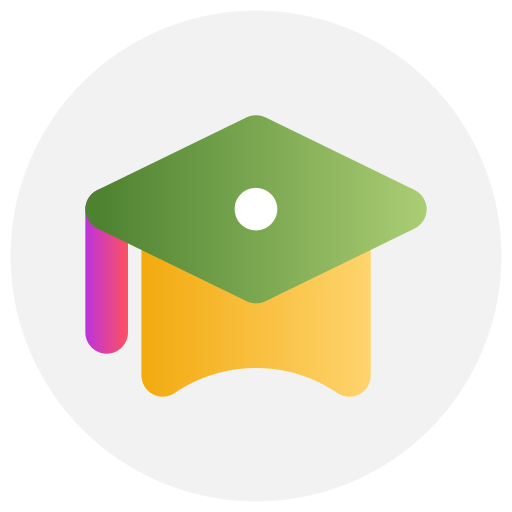 graduación icono gratis