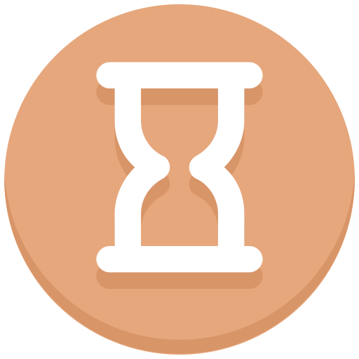 reloj de arena icono gratis