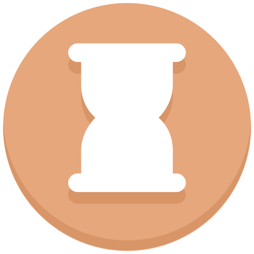 reloj de arena icono gratis