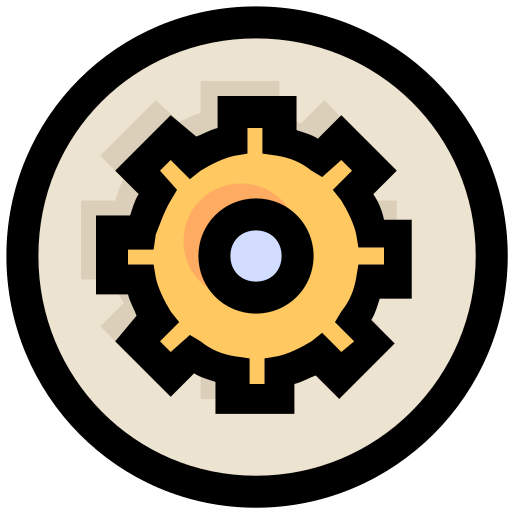 rueda dentada icono gratis