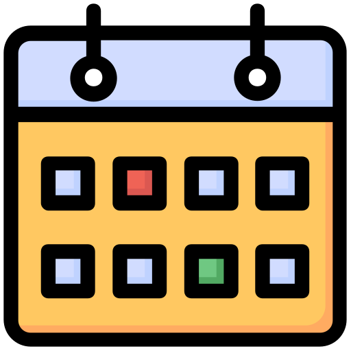 달력 무료 아이콘