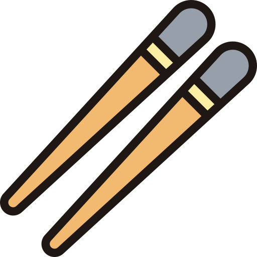 Chopsticks Meticulous Lineal Color icon