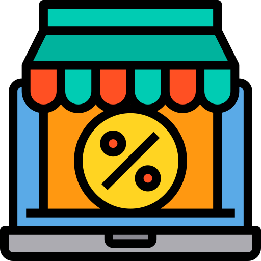 Online shop free icon Online shop free icon