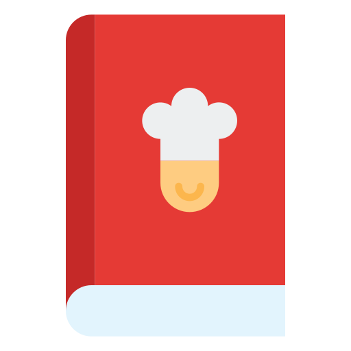 libro de cocina icono gratis