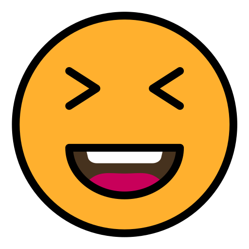 emojis de risa icono gratis