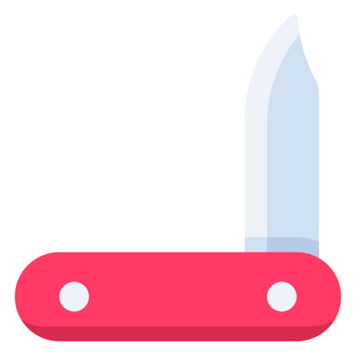 cuchillo de bolsillo icono gratis