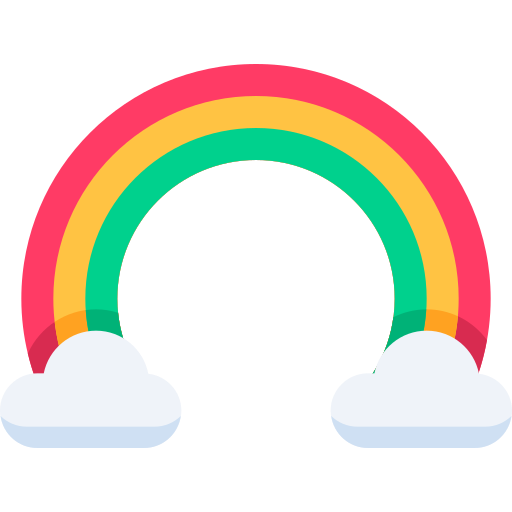 arc-en-ciel Icône gratuit