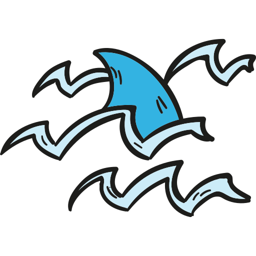 requin Icône gratuit