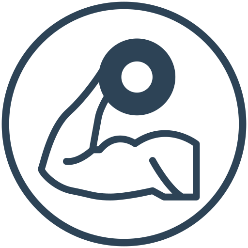 Dumbbell free icon