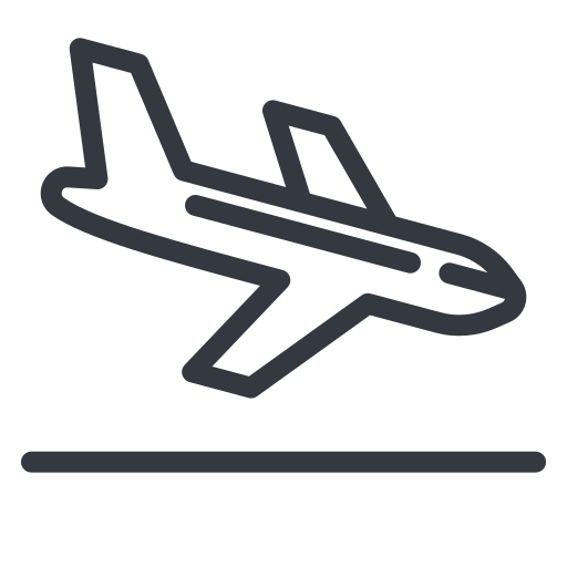 Самолет бесплатно иконка