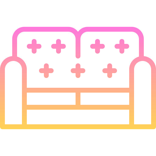 sofa cama icono gratis