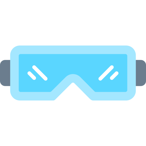 lunettes vr Icône gratuit