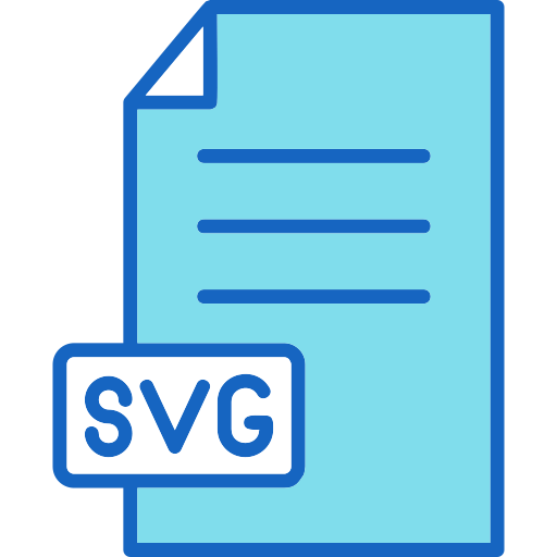 formato de archivo svg icono gratis