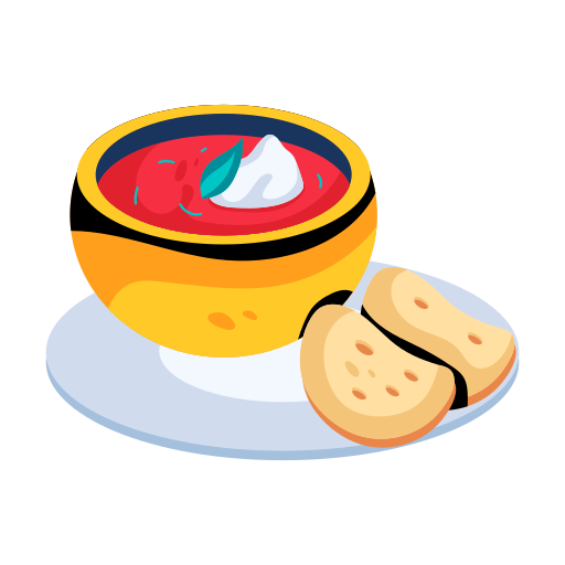 sopa de remolacha icono gratis