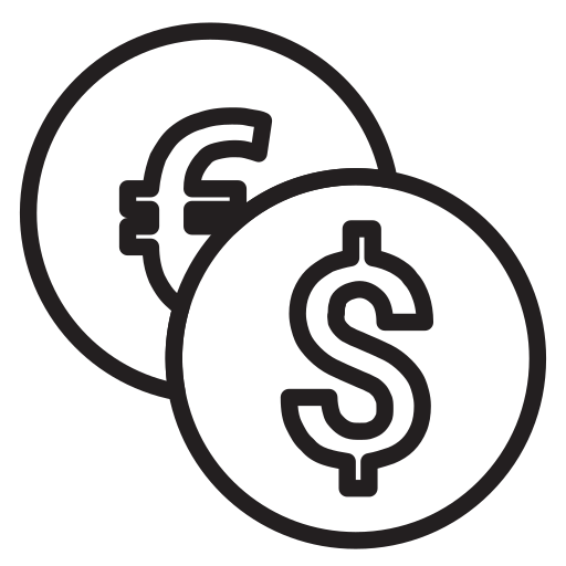 monedas icono gratis