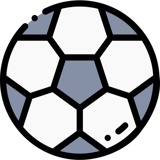 Balón de fútbol icono gratis