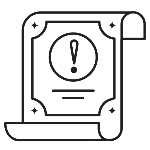 Предупреждение бесплатно иконка