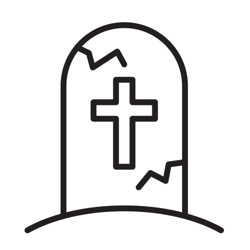 cementerio icono gratis