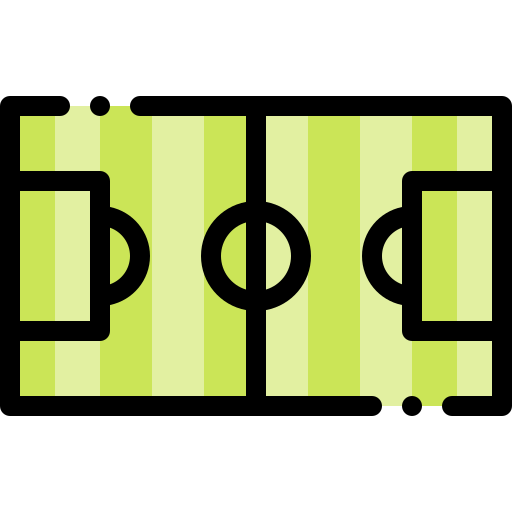 Campo de fútbol icono gratis