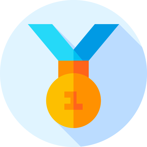 Medalla icono gratis