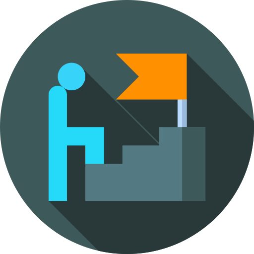 Carrera icono gratis