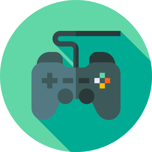 Logotipos de controle de video game Editáveis Design