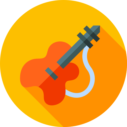 Guitarra eléctrica icono gratis