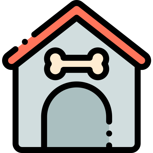 Dog house - free icon