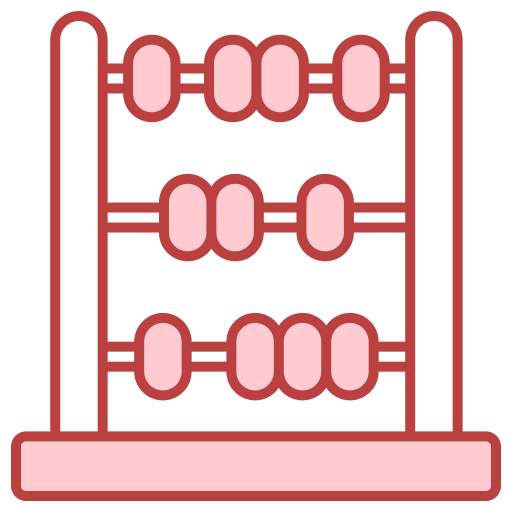 Ábaco icono gratis