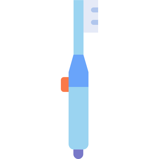 cepillo de dientes eléctrico icono gratis