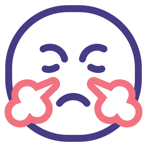 enojado icono gratis