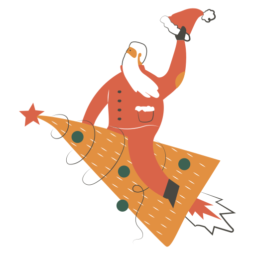 papá noel gratis sticker