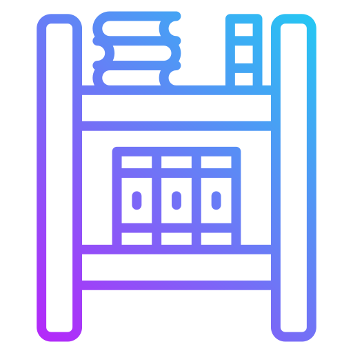 Bookshelf free icon Bookshelf free icon