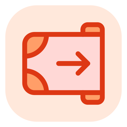 recibir dinero icono gratis