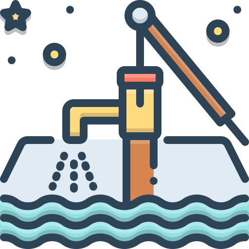 naturaleza del ciclo del agua icono gratis