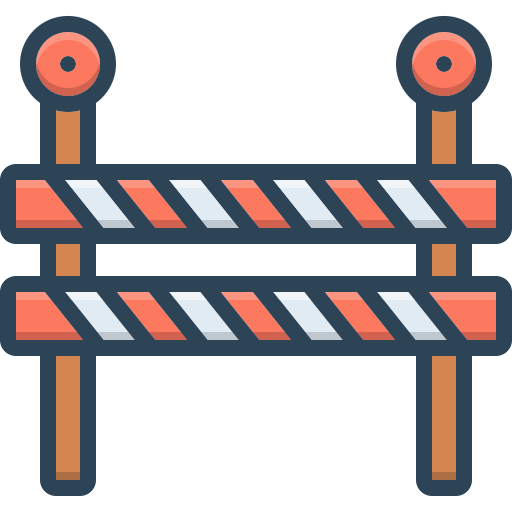 Obstacle free icon